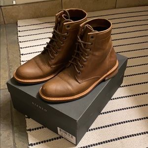 Nisolo Amalia All Weather Boot in Brown